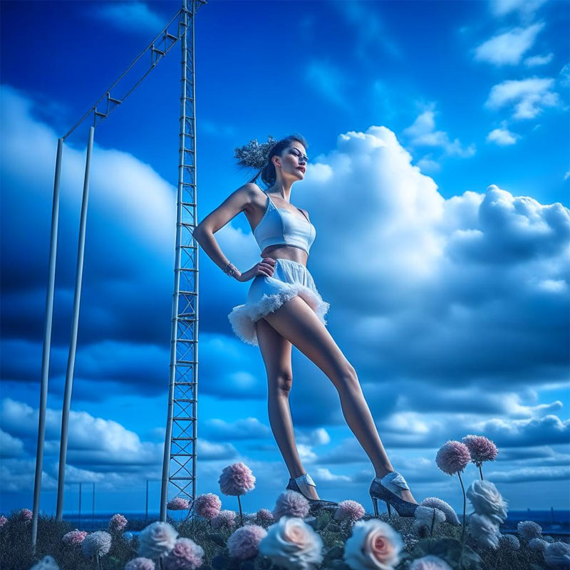 Балерина на метеорологической станции.