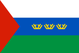 Тюменская область (Ханты-Мансийский - Югра АО, Ямало-Ненецкий АО). Флаг.
