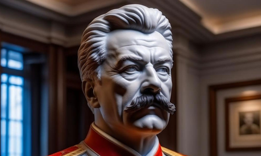 Сталин Иосиф Виссарионович. Бюст 2023, проект.